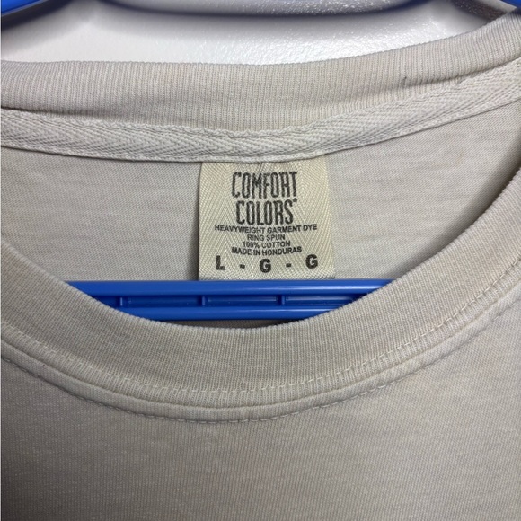 Men's Berkeley Supply Graphic Tee in Cream with Navy Print - Denver, CO - Picture 4 of 4